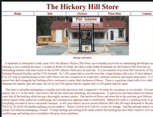 Tablet Screenshot of hickoryhillstore.com